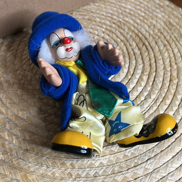 Vintage Figurine Clown Dolls Size 6.5” In Height - Picture 3 of 9